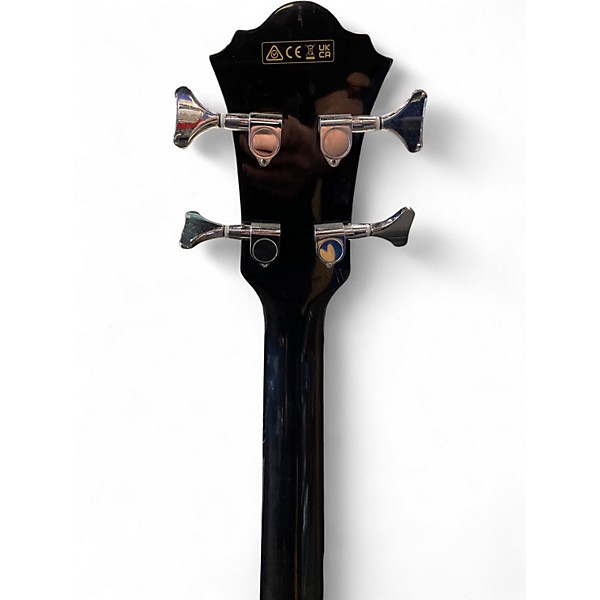 Used Ibanez AEB5E Black Acoustic Bass Guitar