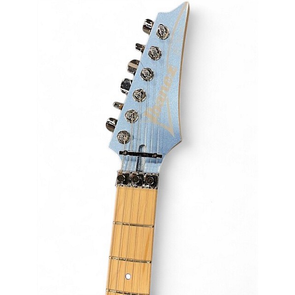 Used Ibanez JS140M Silver Solid Body Electric Guitar