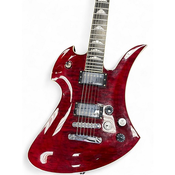 Used B.C. Rich SPECIAL X Trans Red Solid Body Electric Guitar