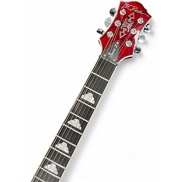 Used B.C. Rich SPECIAL X Trans Red Solid Body Electric Guitar