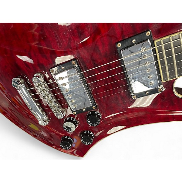 Used B.C. Rich SPECIAL X Trans Red Solid Body Electric Guitar
