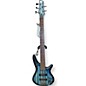 Used Ibanez SR305 5 String Blue Electric Bass Guitar thumbnail