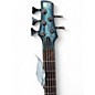 Used Ibanez SR305 5 String Blue Electric Bass Guitar