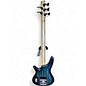 Used Ibanez SR305 5 String Blue Electric Bass Guitar