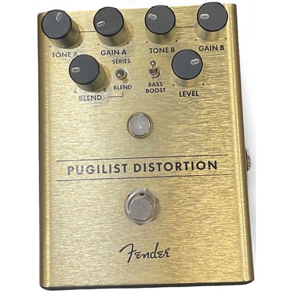 Used Fender PUGILIST DISTORTION Effect Pedal