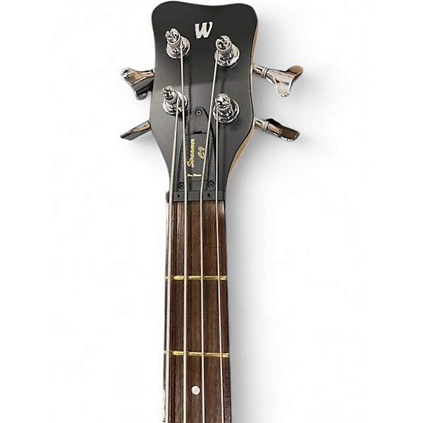 Used Warwick STREAMER CV4 Black Electric Bass Guitar