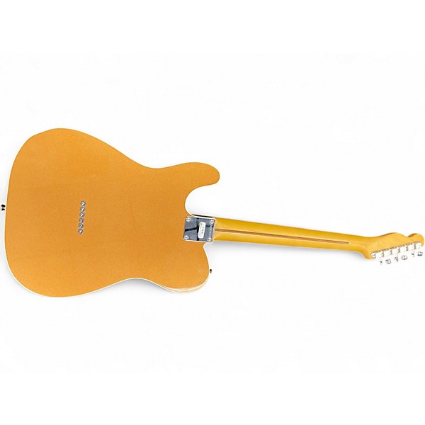 Used Fender JV Modified '60s Custom Telecaster Metallic Gold Solid Body Electric Guitar