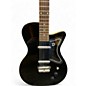 Used Danelectro 56' U2 Black and White Solid Body Electric Guitar