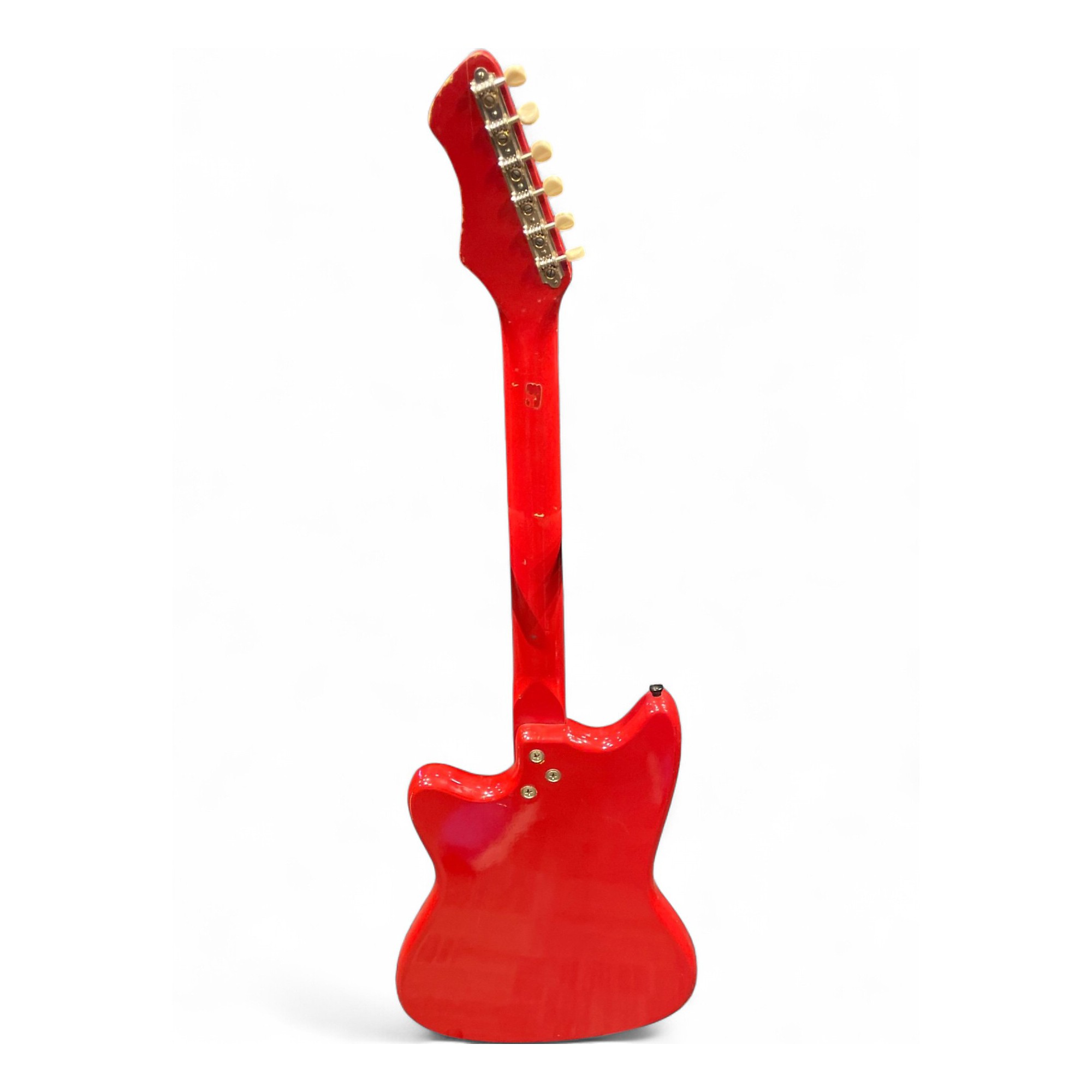 Vintage 1960s Airline BOBKAT RED Solid Body Electric Guitar RED