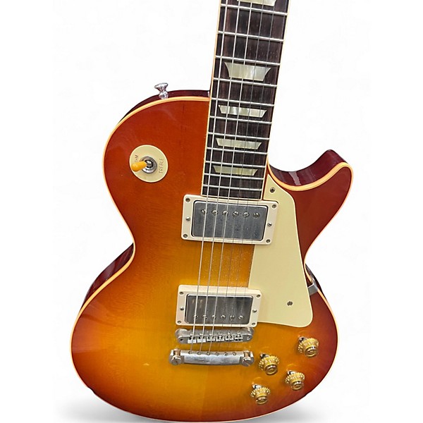 Used Gibson 1958 REISSUE Cherry Sunburst Solid Body Electric Guitar
