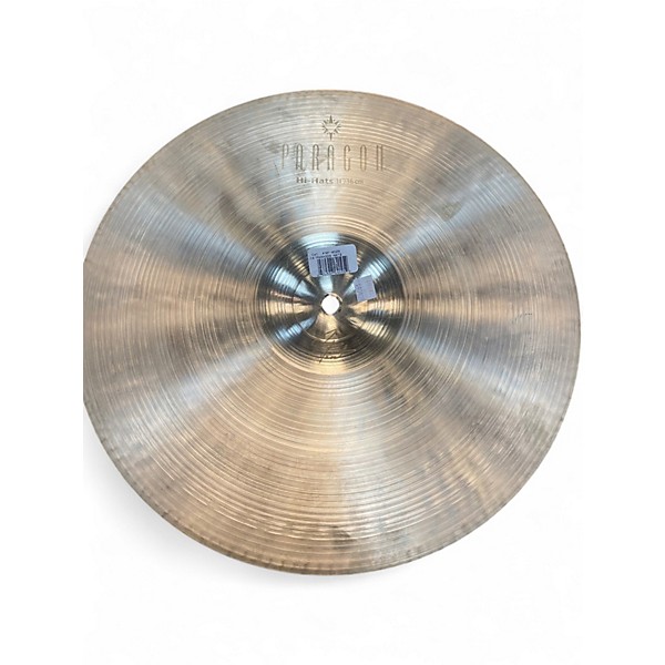 Used SABIAN 14in Neil Peart Signature Paragon Hi Hat Pair Cymbal