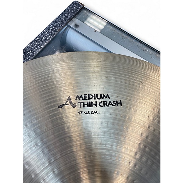 Used Zildjian 17in AVEDIS MEDIUM THIN CRASH Cymbal