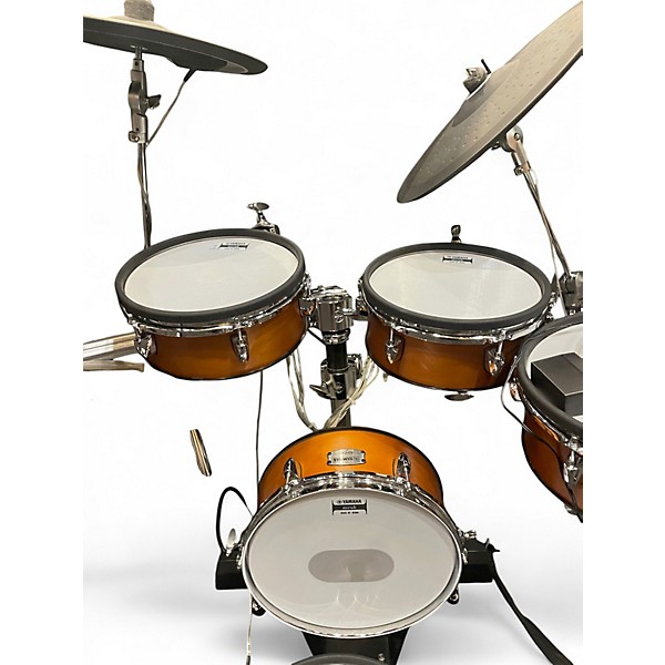 Used Yamaha DTX10K Electronic Drum Kit With Mesh Heads Real Wood Electric Drum Set