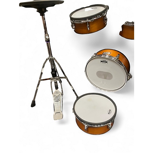 Used Yamaha DTX10K Electronic Drum Kit With Mesh Heads Real Wood Electric Drum Set