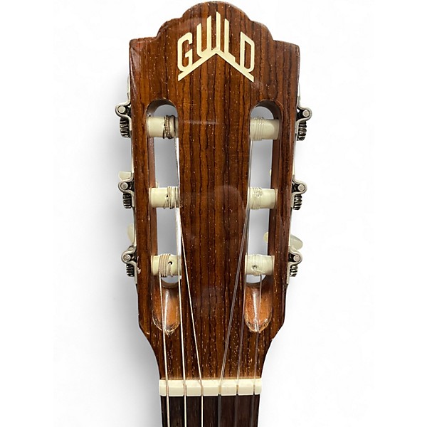 Vintage 1985 Guild MKS10CE Natural Classical Acoustic Electric Guitar