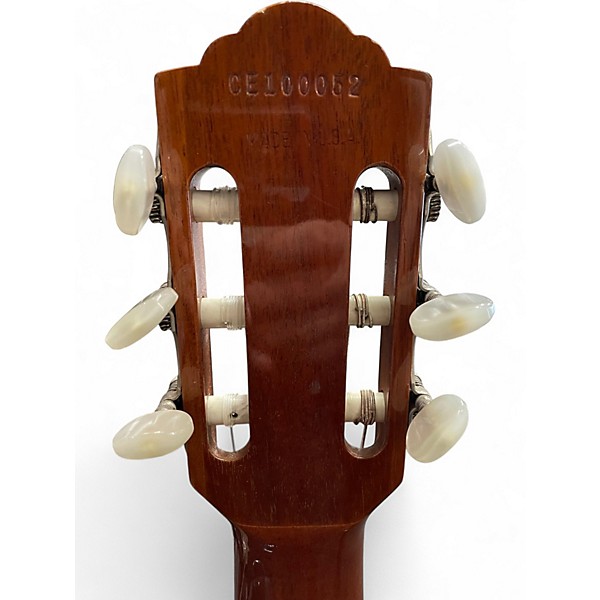 Vintage 1985 Guild MKS10CE Natural Classical Acoustic Electric Guitar