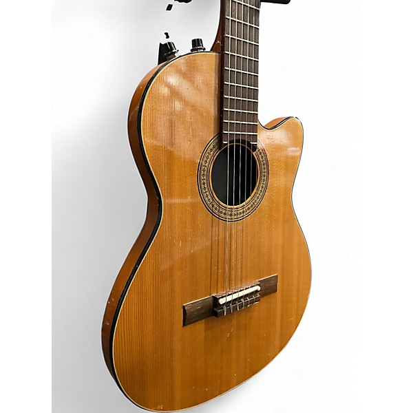 Vintage 1985 Guild MKS10CE Natural Classical Acoustic Electric Guitar