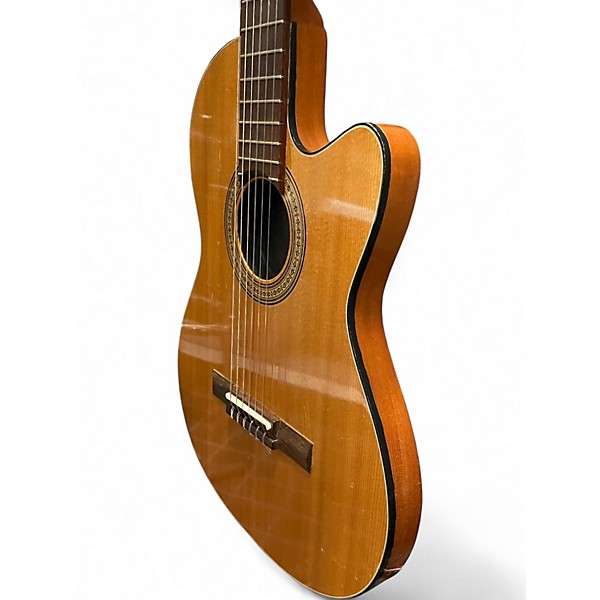 Vintage 1985 Guild MKS10CE Natural Classical Acoustic Electric Guitar