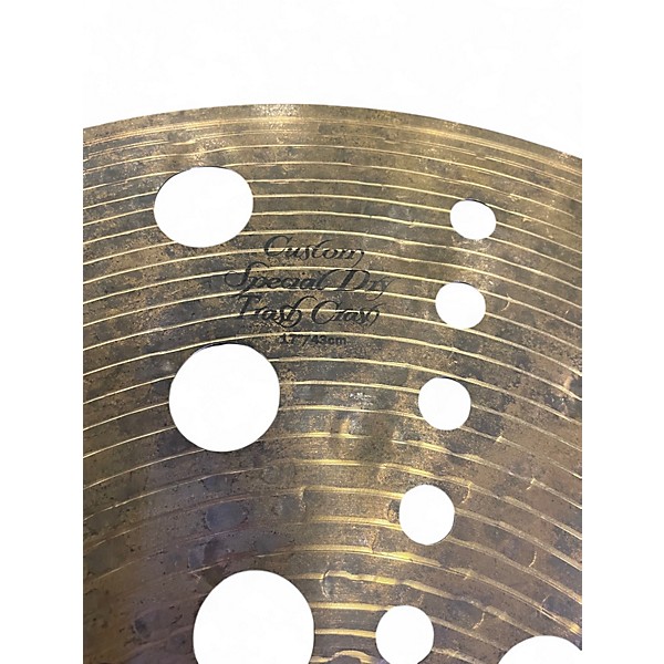 Used Zildjian 17in K CUSTOM SPECIAL DRY CRASH TRASH Cymbal