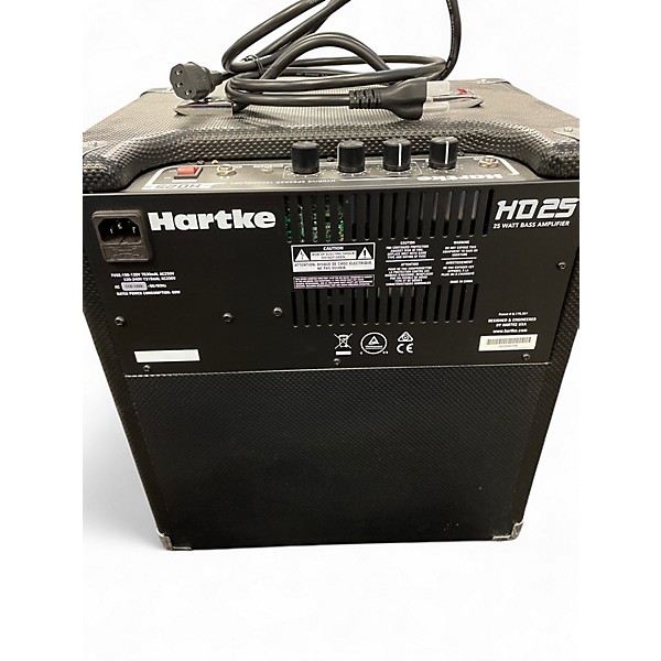 Used Hartke hd25  Bass Combo Amp