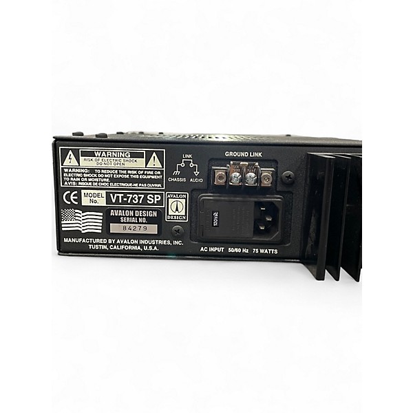 Used Avalon VT737SP Class A Mono Tube Microphone Preamp