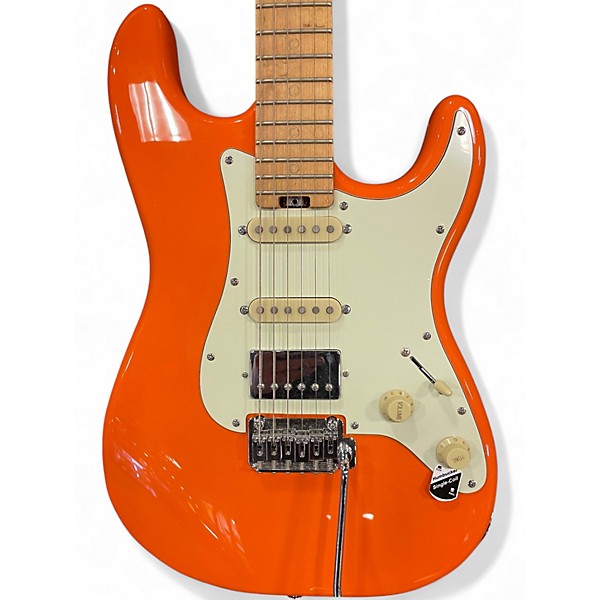 Used Schecter Guitar Research Nick Johnston Traditional H/S/S Atomic Orange Solid Body Electric Guitar