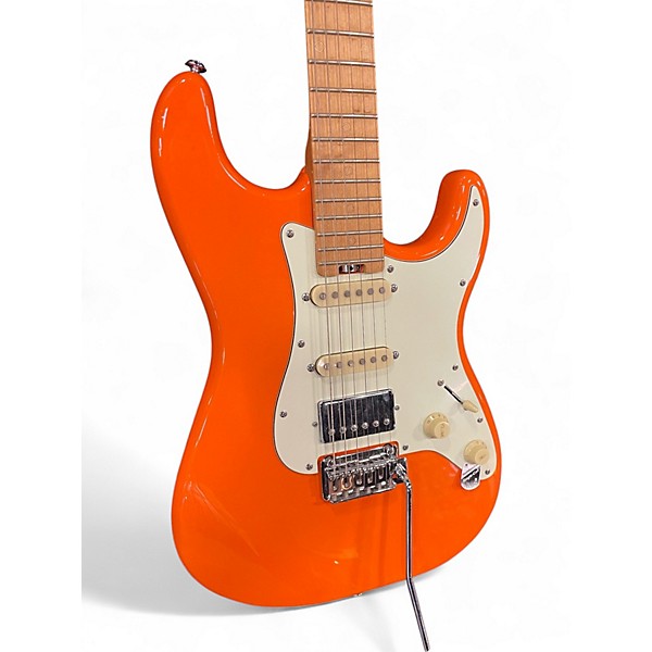 Used Schecter Guitar Research Nick Johnston Traditional H/S/S Atomic Orange Solid Body Electric Guitar