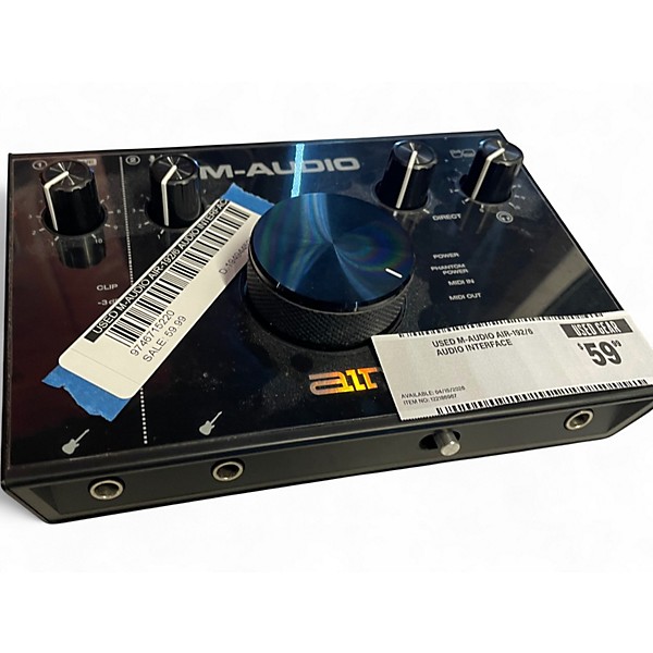 Used M-Audio AIR-192/6 Audio Interface