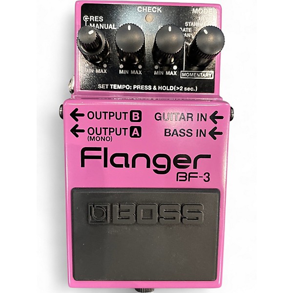 Used BOSS BF3 Flanger Effect Pedal