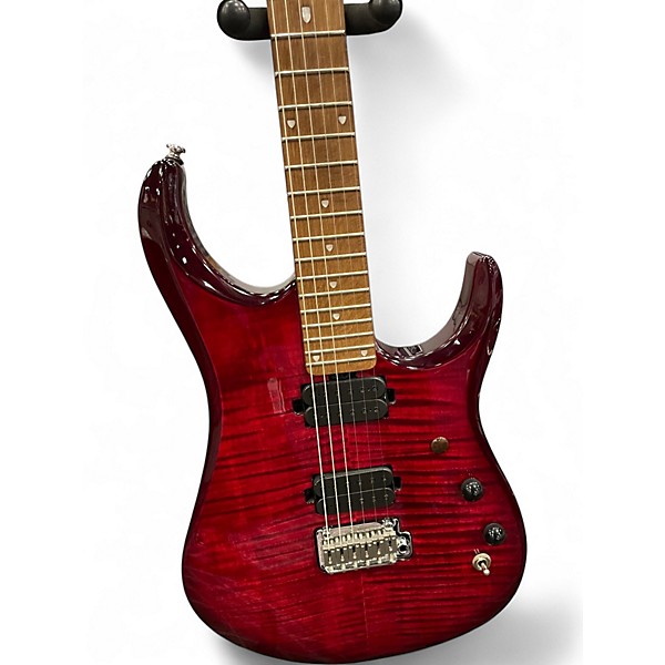 Used Sterling by Music Man JP150FM RED Solid Body Electric Guitar
