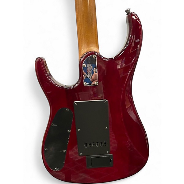 Used Sterling by Music Man JP150FM RED Solid Body Electric Guitar