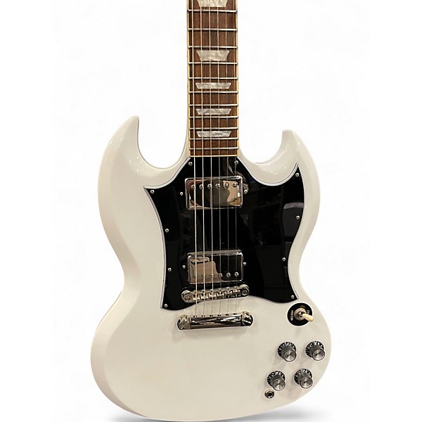 Used Epiphone SG Standard White Solid Body Electric Guitar