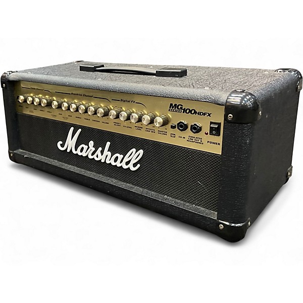Used Marshall MG100HDFX 100W Solid State Guitar Amp Head