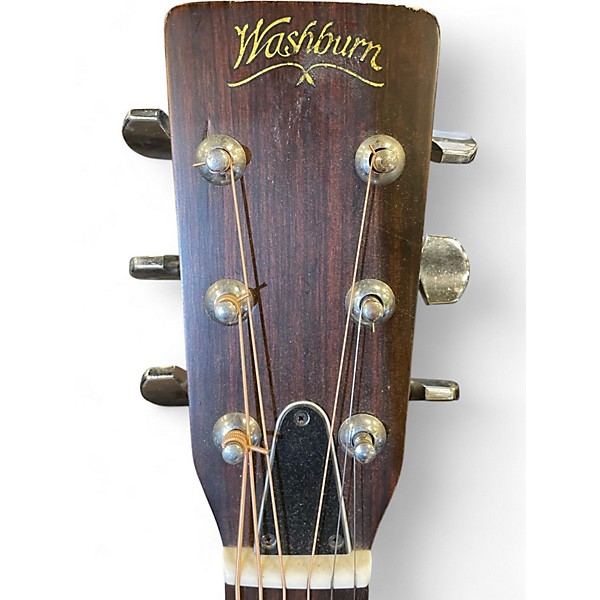 Used Washburn D12N Natural Acoustic Guitar