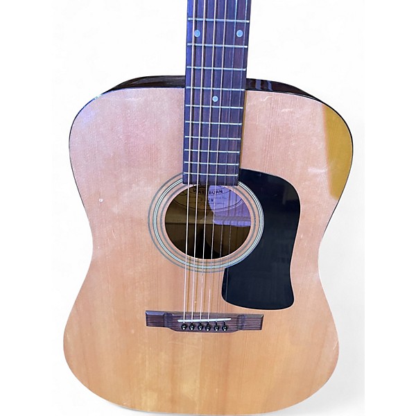 Used Washburn D12N Natural Acoustic Guitar