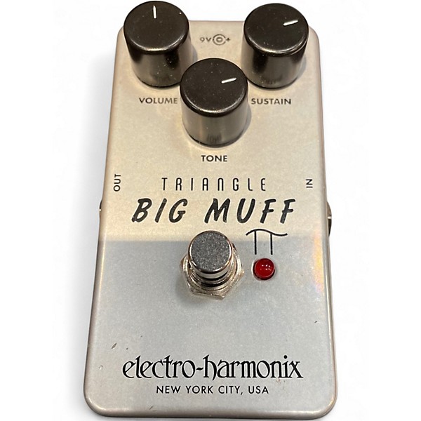 Used Electro-Harmonix Big Muff Triangle Pi Distortion Effect Pedal