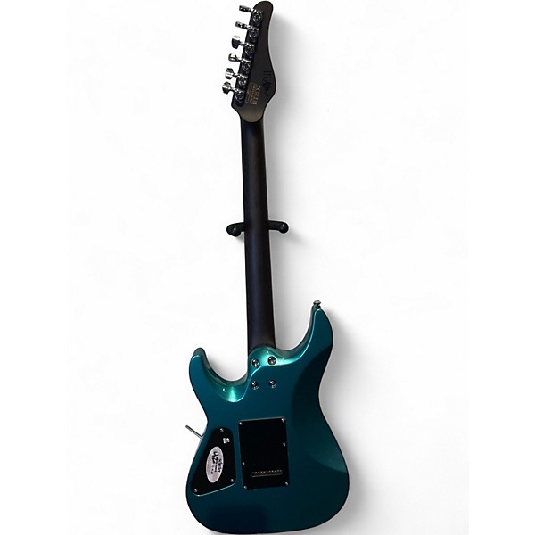 Used Schecter Guitar Research Aaron Marshall AM-6 Arctic Jade Solid Body Electric Guitar