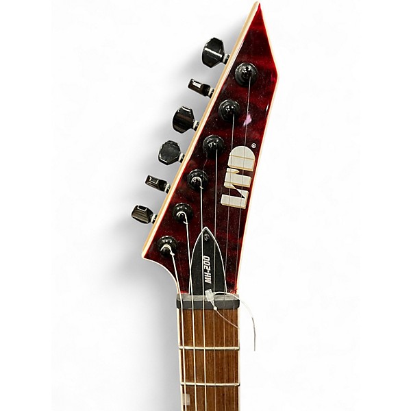 Used ESP LTD MH200 Red Solid Body Electric Guitar