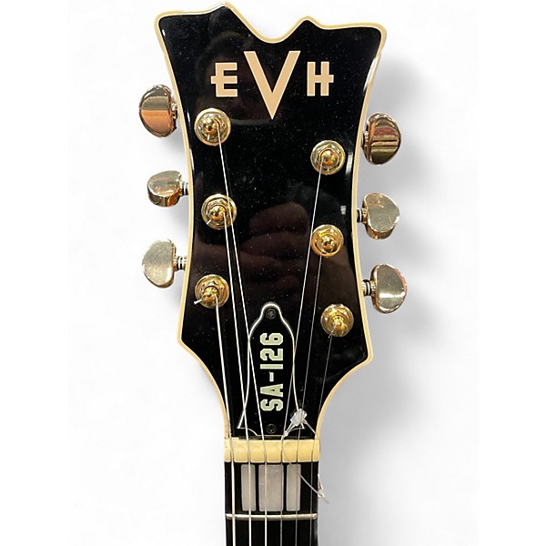 Used EVH SA126 Tobacco Burst Hollow Body Electric Guitar