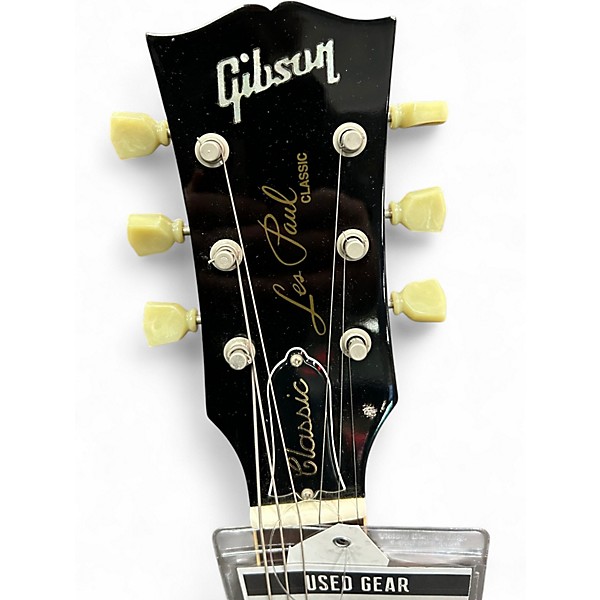 Used Gibson Les Paul Classic 1960 Black Solid Body Electric Guitar