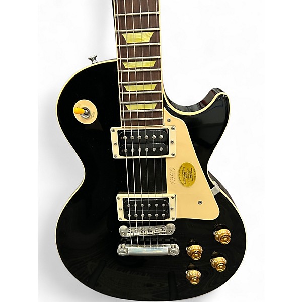 Used Gibson Les Paul Classic 1960 Black Solid Body Electric Guitar