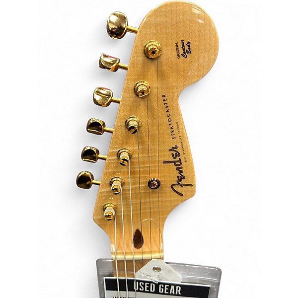 Used Fender Custom Shop 1954 FMT Sunburst Solid Body Electric Guitar