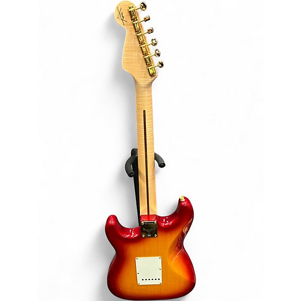 Used Fender Custom Shop 1954 FMT Sunburst Solid Body Electric Guitar