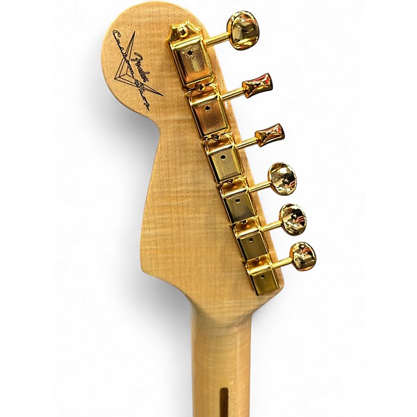 Used Fender Custom Shop 1954 FMT Sunburst Solid Body Electric Guitar