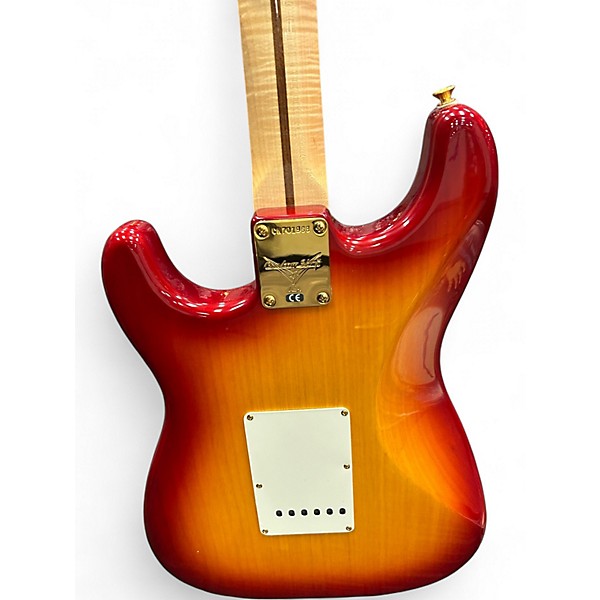 Used Fender Custom Shop 1954 FMT Sunburst Solid Body Electric Guitar