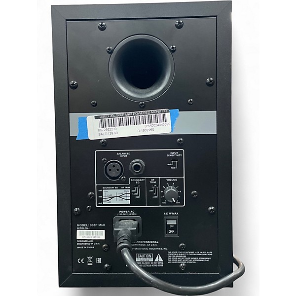 Used JBL 306P MKII Powered Monitor