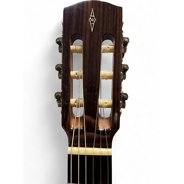 Used Alvarez ac70Hce armrest Natural Classical Acoustic Electric Guitar