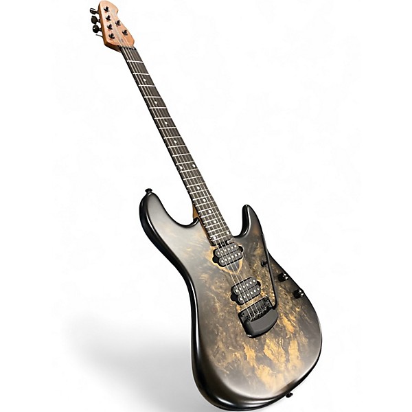 Used Ernie Ball Music Man Jason Richardson Signature Cutlass Buckeye Burl Solid Body Electric Guitar
