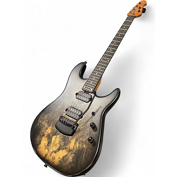 Used Ernie Ball Music Man Jason Richardson Signature Cutlass Buckeye Burl Solid Body Electric Guitar