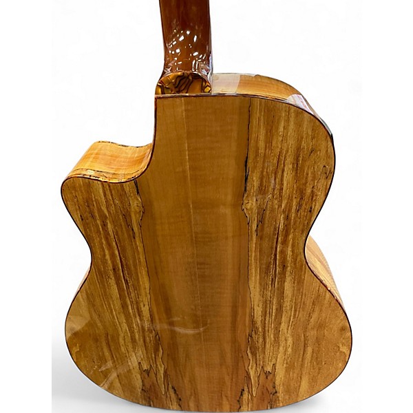 Used Dean ESPALT SPALTED NATURAL Acoustic Electric Guitar